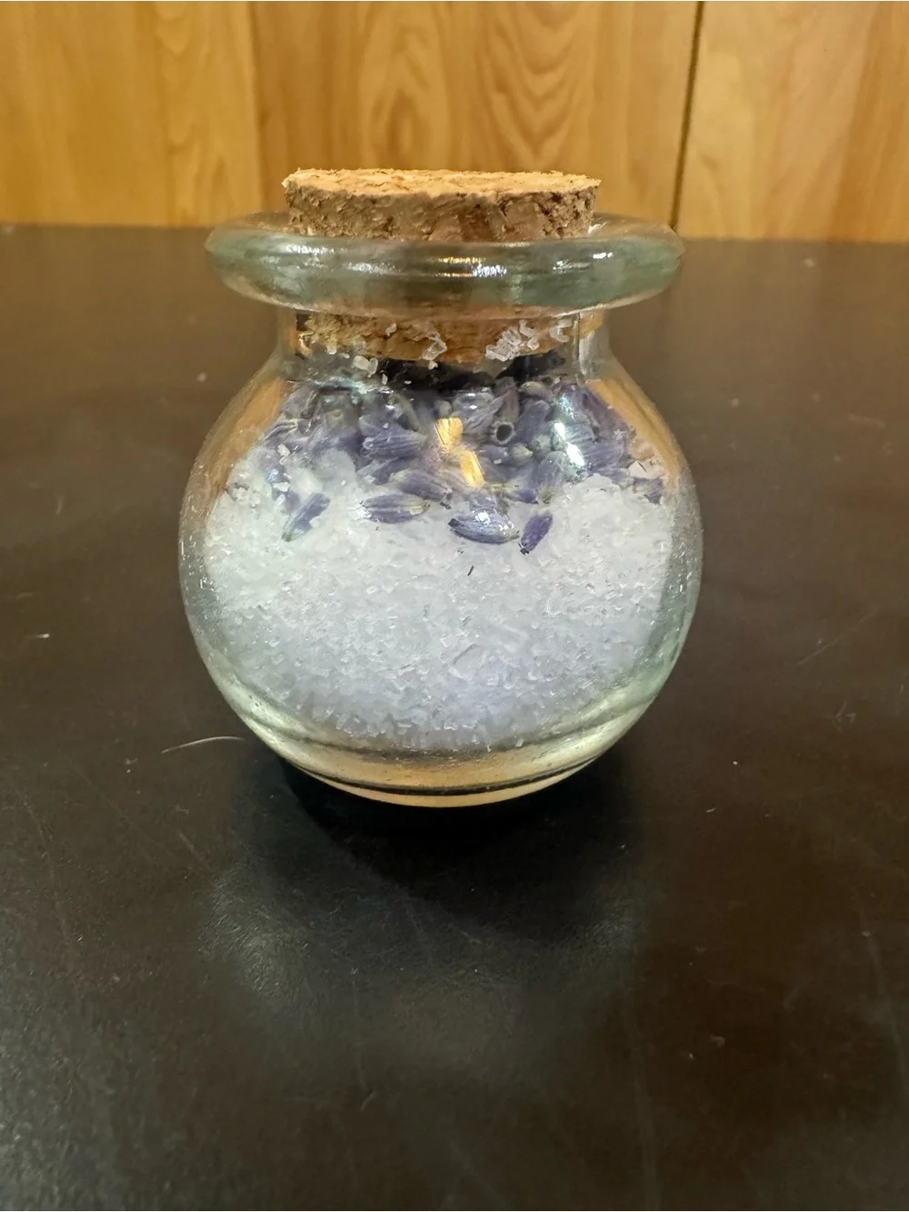 Lavender Sachet Gift Set with Glass Cork Jars